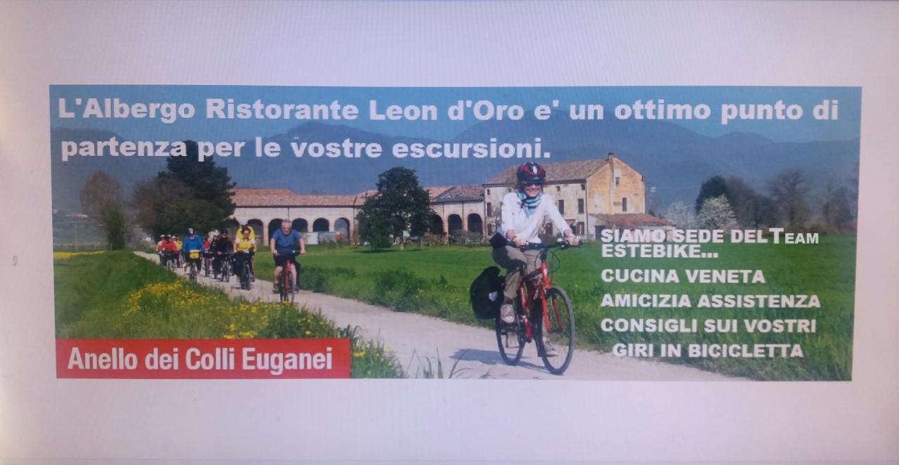 Albergo Ristorante Leon D'Oro Эсте Экстерьер фото